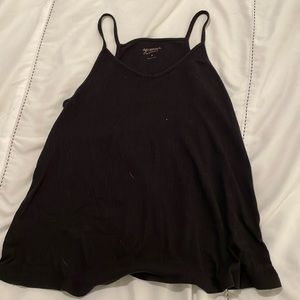 Black tank top